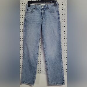 Abercrombie Kids Loose Jeans Light Blue Jeans Sz 11/12 Regular 24x25 Adjustable